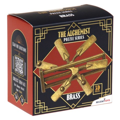 The Alchemist Puzzles: Brass - łamigłówka Recent Toys - poziom 3,5/5 Recent Toys