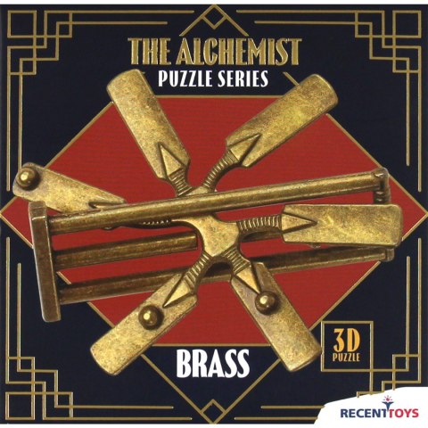 The Alchemist Puzzles: Brass - łamigłówka Recent Toys - poziom 3,5/5 Recent Toys