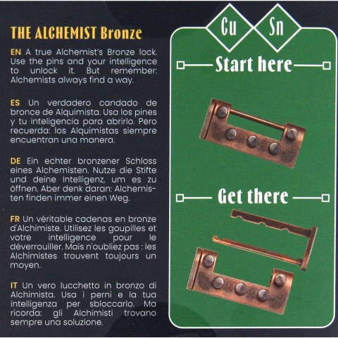 The Alchemist Puzzles: Bronze - łamigłówka Recent Toys - poziom 5/5 Recent Toys