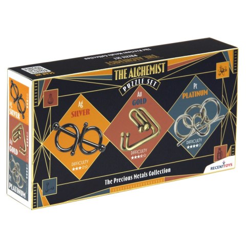 The Alchemist Puzzles (zestaw 3 łamigłówek) Recent Toys