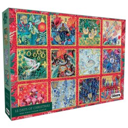 Puzzle 1000 el. 12 dni świąt Bożego Narodzenia Gibsons