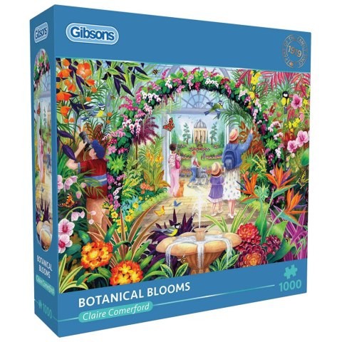 Puzzle 1000 el. Kwiaty botaniczne Gibsons