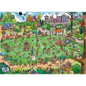 Puzzle 1000 el. Piłka jest okrągła, a bramki są dwie Cobble Hill