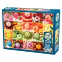 Puzzle 500 el. Kolorowe makaroniki Cobble Hill