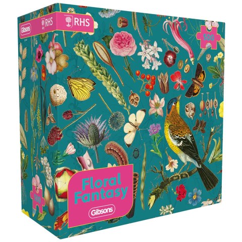 Puzzle 500 el. Kwiatowa fantazja Gibsons