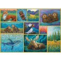 Puzzle 500 el. Zwierzęta Alaski Cobble Hill