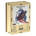 Puzzle drewniane / kolorowe 189 el. - Żółw Recent Toys