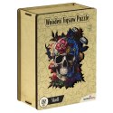 Puzzle drewniane / kolorowe 232 el. - Czaszka Recent Toys