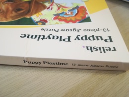 OUTLET PUZZLE 13 ELEMENTÓW - ZABAWA ZE SZCZENIAKIEM, Relish.