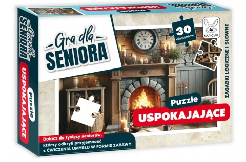 OUTLET Gra dla Seniora. Puzzle 30 el. Uspokajające