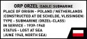 Klocki ORP Orzeł 193 klocki