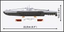 Klocki U-Boot VIIB U-47 165 klocków 1:300