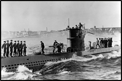 Klocki U-Boot VIIB U-47 165 klocków 1:300