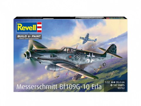 Model plastikowy samolot Messerschmitt Bf109G-10 Erla 1:32