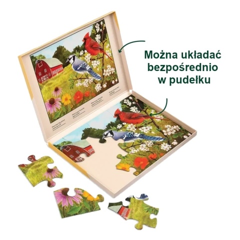 PUZZLE 13 ELEMENTÓW - LETNIE PTAKI, relish.