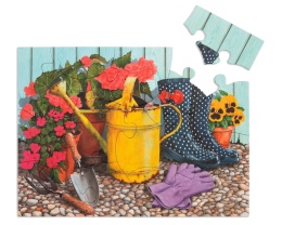 PUZZLE 13 ELEMENTÓW - ŻÓŁTA KONEWKA, relish.