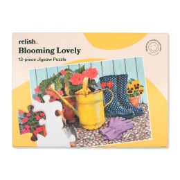 PUZZLE 13 ELEMENTÓW - ŻÓŁTA KONEWKA, relish.