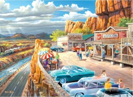 Puzzle 35 el. Podróż samochodem, relish.