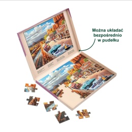Puzzle 35 el. Podróż samochodem, relish.