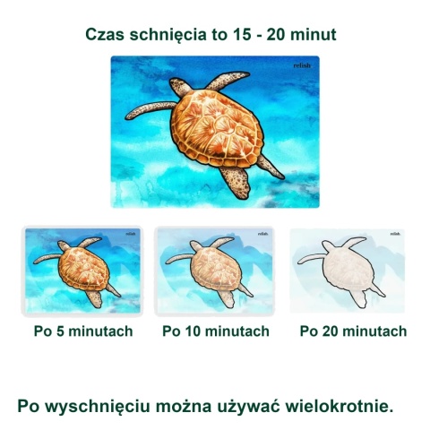 AQUAPAINT OCEAN, obrazki do malowania wodą, relish. (Active Minds)