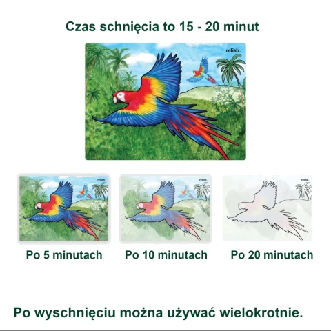 Aquapaint malowanka wodna - Piękne Ptaki