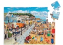 PUZZLE 35 ELEMENTÓW - NOSTALGIA NAD BRZEGIEM MORZA, relish., terapia seniora