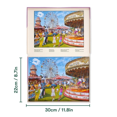 PUZZLE 35 ELEMENTÓW - WESOŁE MIASTECZKO, relish.
