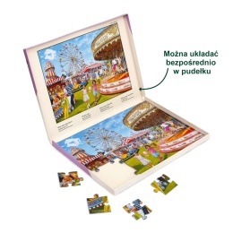 PUZZLE 35 ELEMENTÓW - WESOŁE MIASTECZKO, relish.