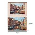PUZZLE 63 ELEMENTY - BURANO, WŁOSKA WYSPA, Relish, terapia seniora
