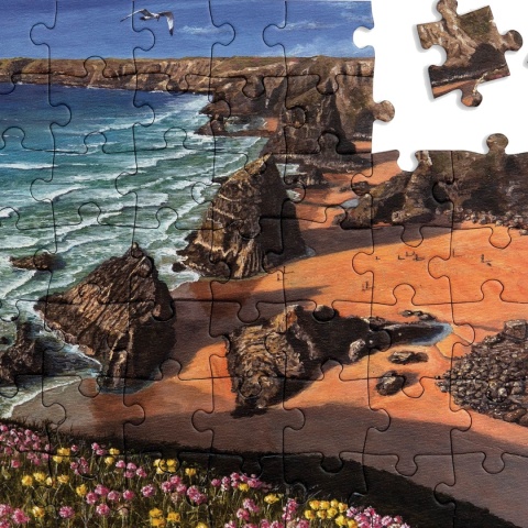 PUZZLE 63 ELEMENTY - DZIKIE WYBRZEŻE, relish.