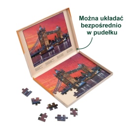 PUZZLE 63 ELEMENTY - MIASTO O ZMIERZCHU, relish.