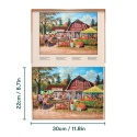 PUZZLE 63 ELEMENTY - WIEJSKI TARG