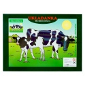 Układanka, puzzle z kołeczkami Krowa