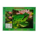 Układanka warstwowa, puzzle ŻABA
