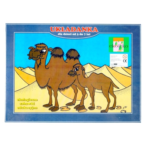 Układanka wielbłądy