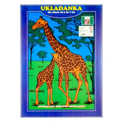 Układanka żyrafy