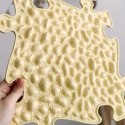 WOOPIE Zestaw Mat Sensorycznych 4szt Kolory Pastelowe