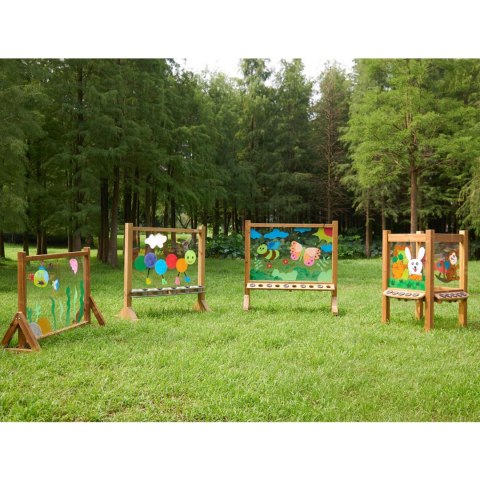 MASTERKIDZ 4 Stronna Tablica Przezroczysta Akrylowa Do Malowania