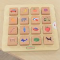 MASTERKIDZ Gra Dopasuj Cienie Łączenie w Pary Rozpoznawanie Przedmiotów Montessori