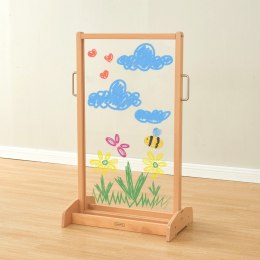 MASTERKIDZ Okno Do Malowania Sztaluga Dwustronna