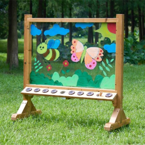 MASTERKIDZ Przezroczysta Akrylowa Tablica Malarska