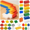 MASTERKIDZ Zestaw Klocków Konstrukcyjnych STEM 563 el. z Nakładkami na Panel 4 szt.
