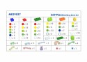 MASTERKIDZ Zestaw Klocków Konstrukcyjnych Tor Kulkowy STEM 359 el.