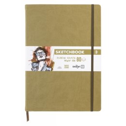 Szkicownik DARWI A4 140g Khaki