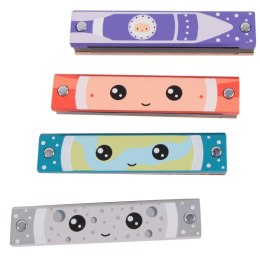 CLASSIC WORLD Drewniana Harmonijka Ustna 1 szt.