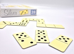 Domino kropki Silver ALEX