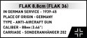 Klocki Sd.Kfz.8 Towing 8.8 cm Flak 36, 975 elementów