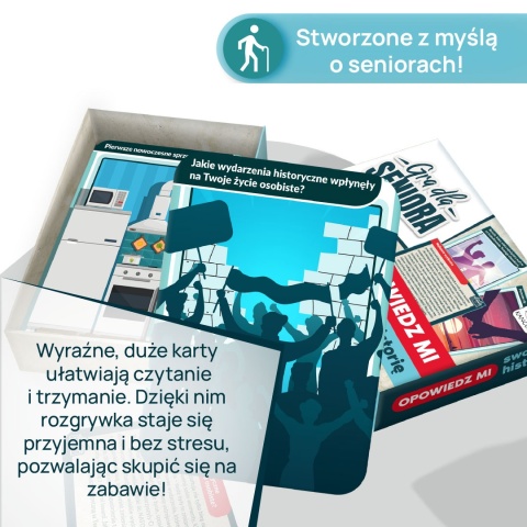 Gra dla Seniora. Opowiedz mi swoją historię