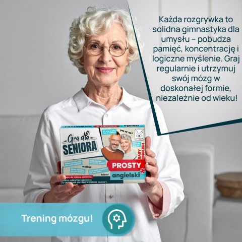 Gra dla Seniora. Prosty Angielski