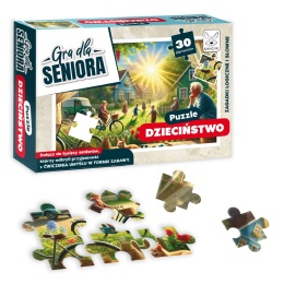 Gra dla Seniora. Puzzle 30 el. Dzieciństwo